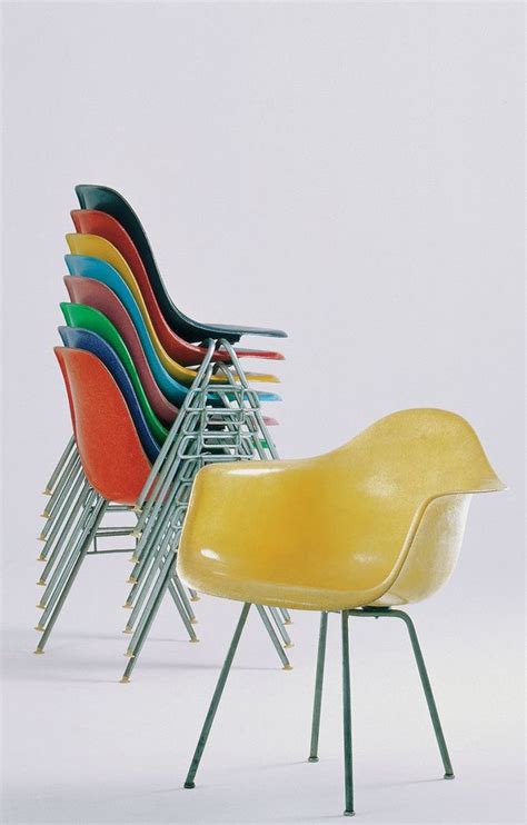 Charles And Ray Eames — Charles And Ray Eames Plastic Chairs