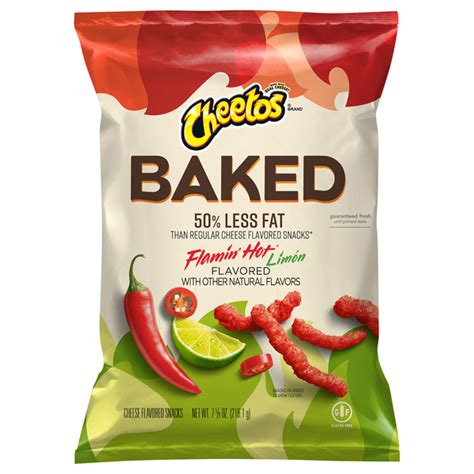 Save On Cheetos Baked Cheese Flavored Snacks Flamin Hot Limon Order Online Delivery Stop And Shop