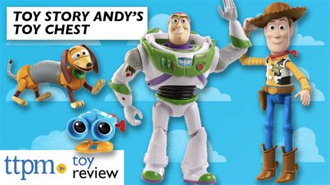 Disney Pixar Toy Story Andys Toy Chest From Mattel Youtube
