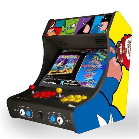 Arcade Machine Compact Arcade Turbo Captain Campbell 2 99000
