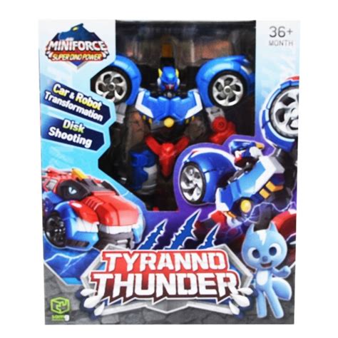 Jual Miniforce Super Dino Power Tyranno Thunder Action Figure Original
