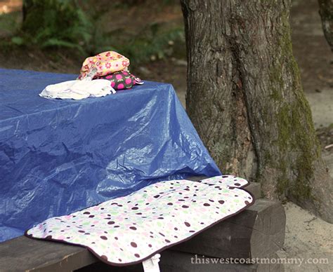 camping with cloth diapers this west coast mommy