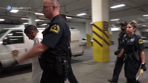 Man Accused Of Shooting Dallas Police Officers Is Brought Into Dallas County Jail YouTube