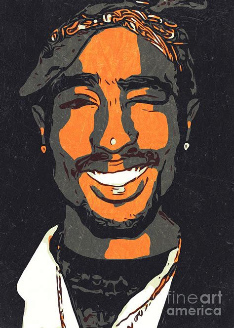 Tupac Shakur Artwork Digital Art By Taoteching Art