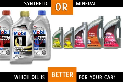 Synthetic Oil Vs Mineral Oil Which Is Better A Guide To Car Engine