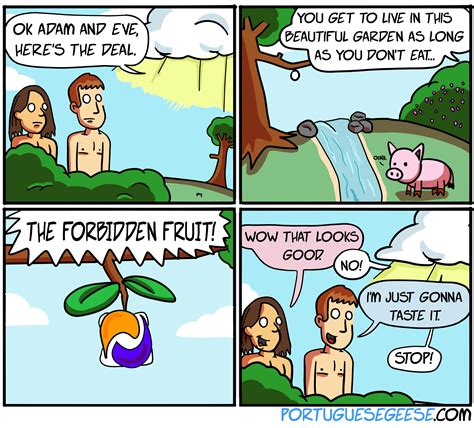 Forbidden Fruit Punny Jokes Silly Memes Funny Memes