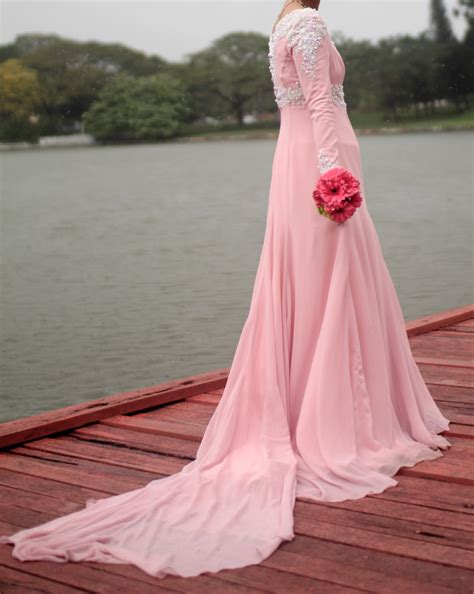 Owhsome Wedding Pastel Pink Wedding Dress From Lagenda
