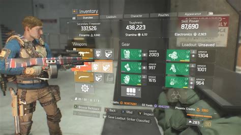 The Division Striker S Harness Classified Build Guide PVE Stamina YouTube