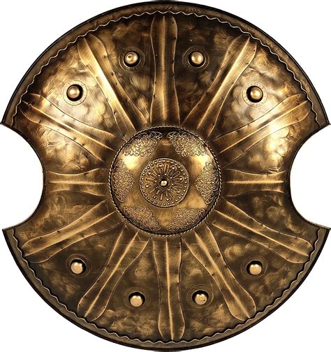 Looyar Antique Troy Trojan War Shield Ancient Greek Shield Handcrafted