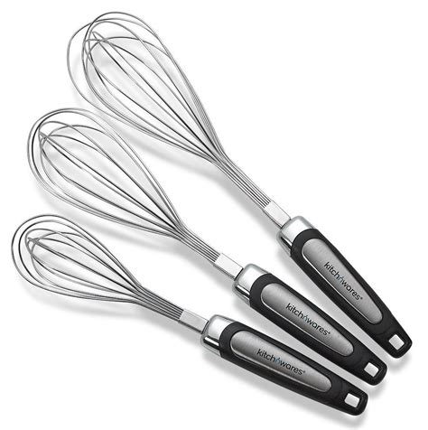 Maybe you would like to learn more about one of these? 3 Pack Stainless Steel Whisk, Kitchen Whisk, Balloon Whisk ...