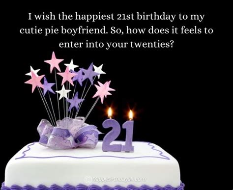 Birthday Wishes For 21st Bday Happy Birthday Card