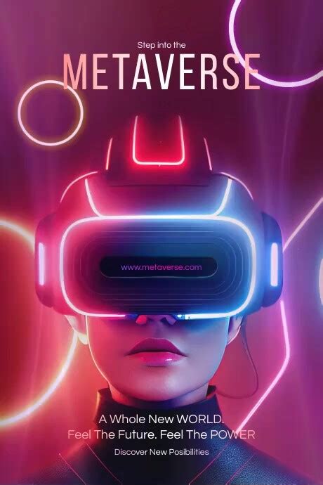 Metaverse Virtual Reality Video Poster Template Postermywall