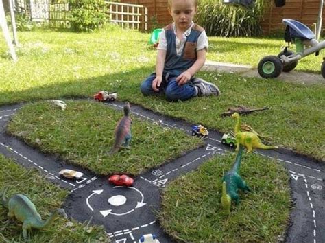 Make A Diy Outdoor Race Car Track For Your Kids Diy