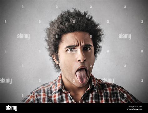 Young Boy Sticking Out His Tongue Hi Res Stock Photography And Images