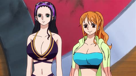 nico robin and nami one piece ep 896 by berg anime on deviantart