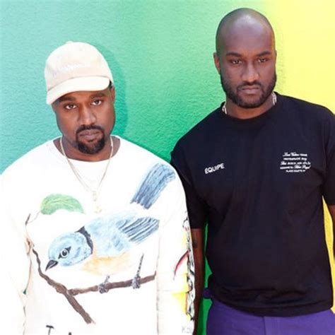 Virgil Abloh And Kanye West Share Emotional Moment At Louis Vuitton Show