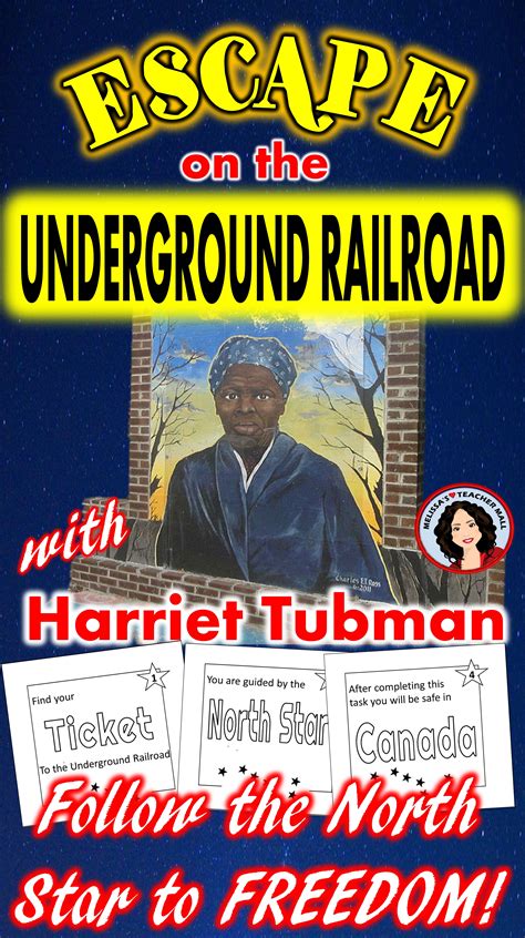 Escape Room Featuring Harriet Tubman And The Underground Railroad Fun