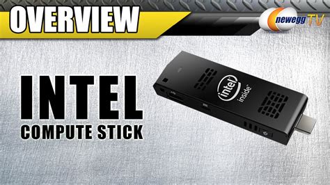 The intel compute stick is a stick pc designed by intel to be used in media center applications. Intel Compute Stick Overview - Newegg TV - YouTube