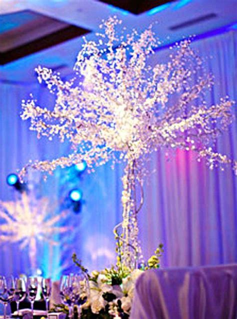 Rent Crystal Wedding Trees Crystal Tree Rentals Winter Wedding