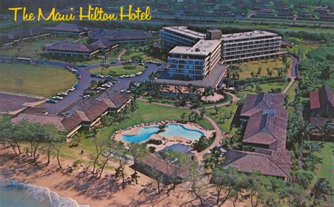 Maui Hilton Hotel Lahaina Hawaii Aerial View Of The Bea Flickr