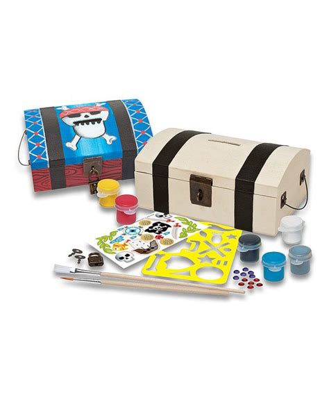 Look At This Treasure Chest Painting Kit On Zulily Today Crafts To