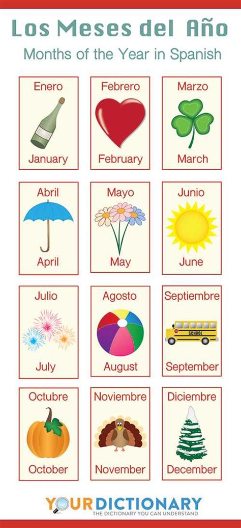 32 Days And Months In Spanish Worksheet Worksheet