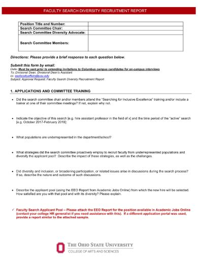 Recruitment Report 13 Examples Format Pdf Examples