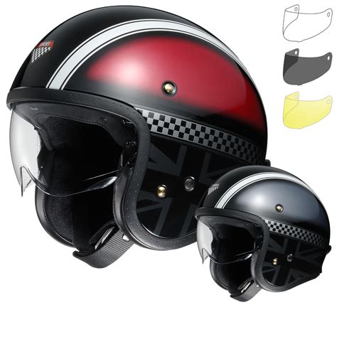 We offer the lowest prices on shoei helmets. Shoei J.O Hawker Open Face Motorcycle Helmet & Visor ...