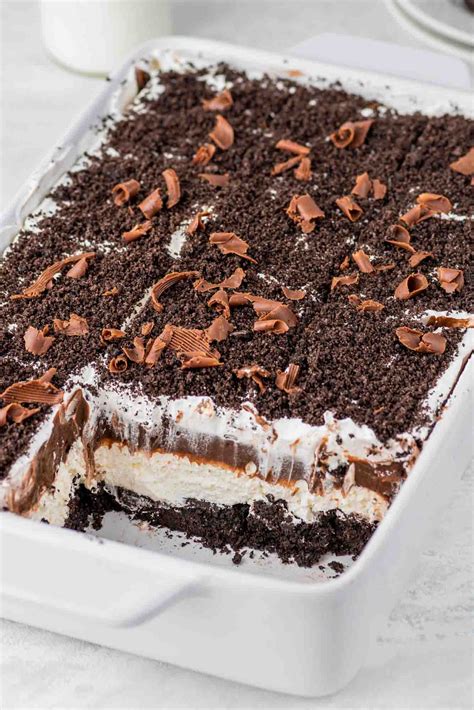 Chocolate Lasagna No Bake Dessert Fun Cookie Recipes