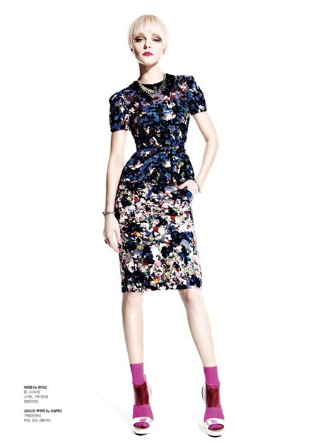 Jessica Stam Poses For Victor Demarchelier In Spring Looks For S