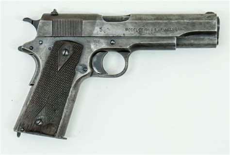 Sold Price Wwii Archive Group W Colt M1911 April 6 0119 100 Pm Edt