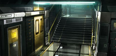 Deus Ex Human Revolution Concept By Eric Gagnon Deus Ex Environment