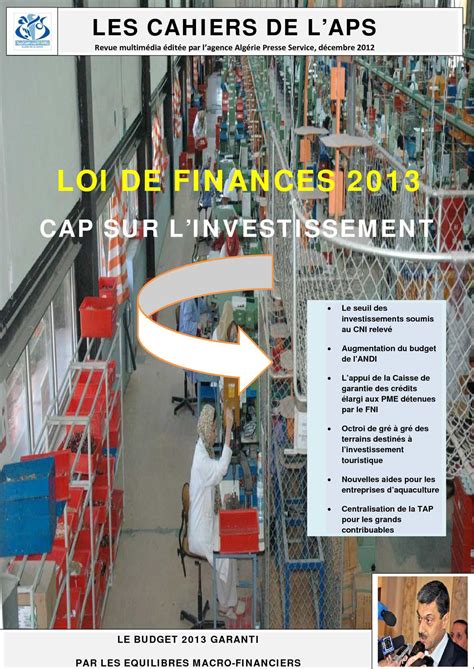 Calaméo Loi De Finances 2013