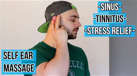 let s relax self ear massage sinuses tinnitus stress relief minimal edit youtube