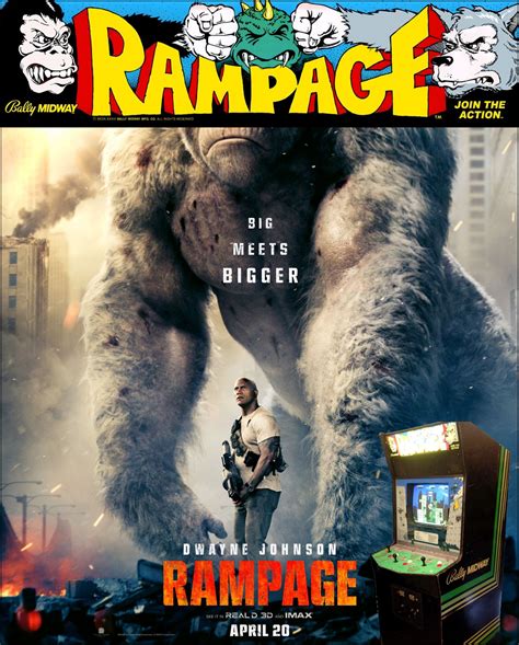 Midways 1986 Arcade Game Rampage Is Coming To The Big Screen Via A