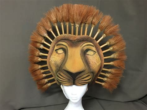 Simba Headdress Lion King The Musical The Puppet Workshop