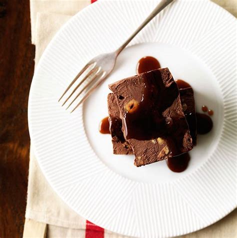 Chocolate Fig And Hazelnut Semifreddo Gourmet Traveller