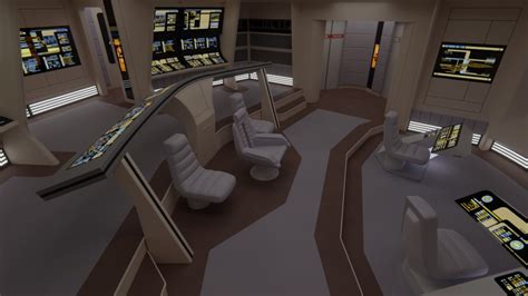 Artstation Uss Odyssey Bridge Tadeo Doria Star Trek Ships Star