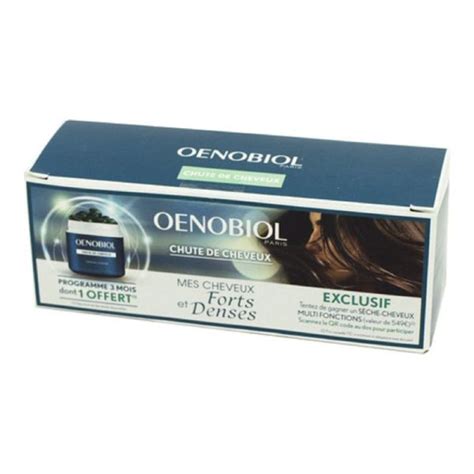 Oenobiol Chute De Cheveux 180 Capsules 3614810004089