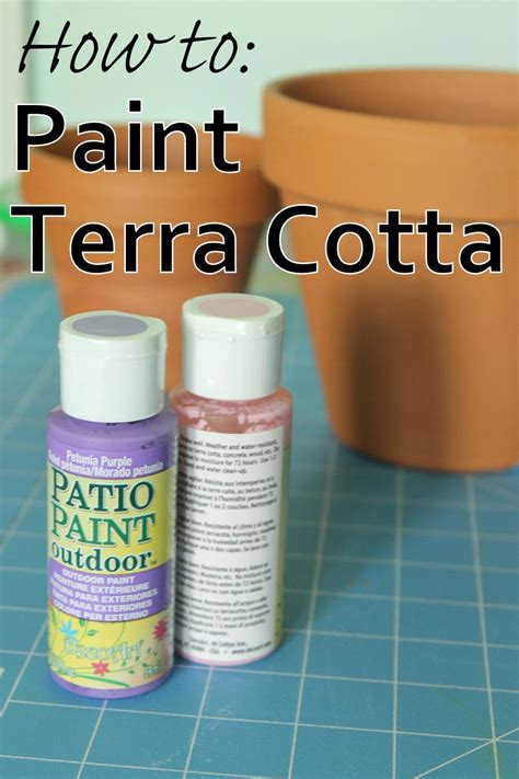 Decoart Blog Article How To Paint On Terra Cotta Clay Pot Crafts