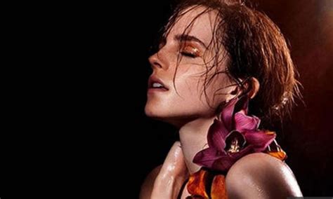PHOTOS How To Pose Naked And Wet And Still Look Classy By Emma Watson