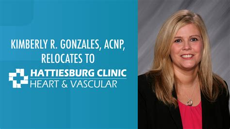 Kimberly R Gonzales Acnp Relocates To Heart And Vascular