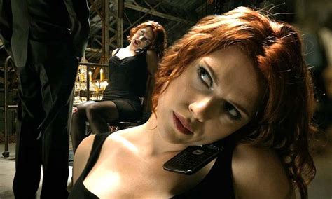 Marvel Avengers Assemble Scarlett Johanssons Black Widow Takes On Her