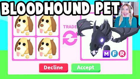 Trading NEW BLOODHOUNDS In Adopt Me YouTube