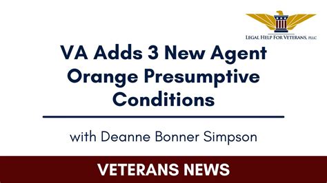 Va Adds Three Presumptive Conditions Related To Agent Orange Exposure