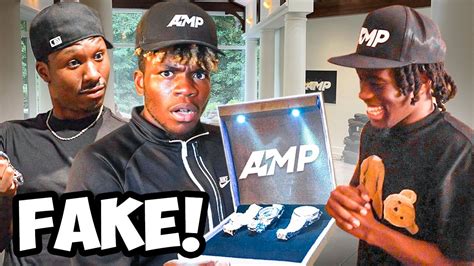 Suprising Amp With Fake Diamond Rolexes For 1 Million Subs Youtube