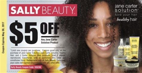 $5 Off Jane Carter Solution At Sally Beauty! Coupon Inside ...