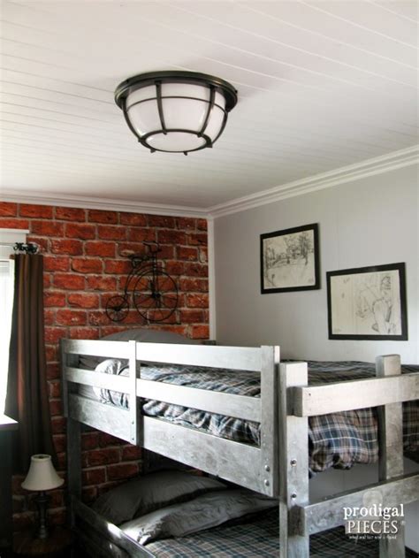 Teen Boys' Room Reveal ~ Vintage Industrial Style ...