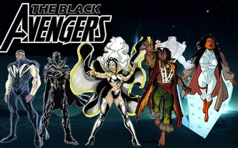 Black Heroes Superhero Comic Black Avengers Black Comics
