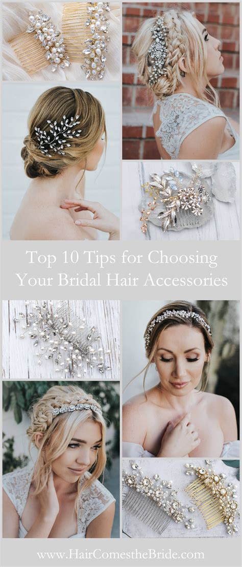 Top 10 Tips For Choosing Your Bridal Hair Accessories